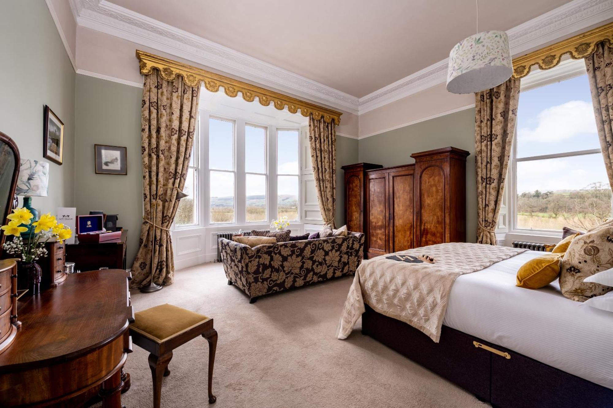 Nithbank Country Estate 5 Star Gold Bed & Breakfast Thornhill  Exterior photo