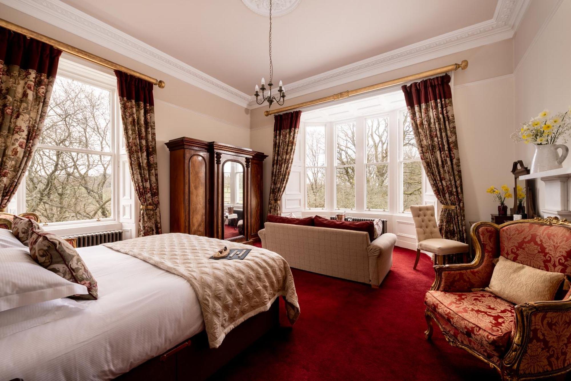 Nithbank Country Estate 5 Star Gold Bed & Breakfast Thornhill  Exterior photo